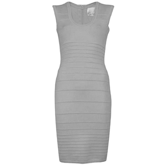 YIGAL AZROUËL Techno Knit Dress Rare Gray 2